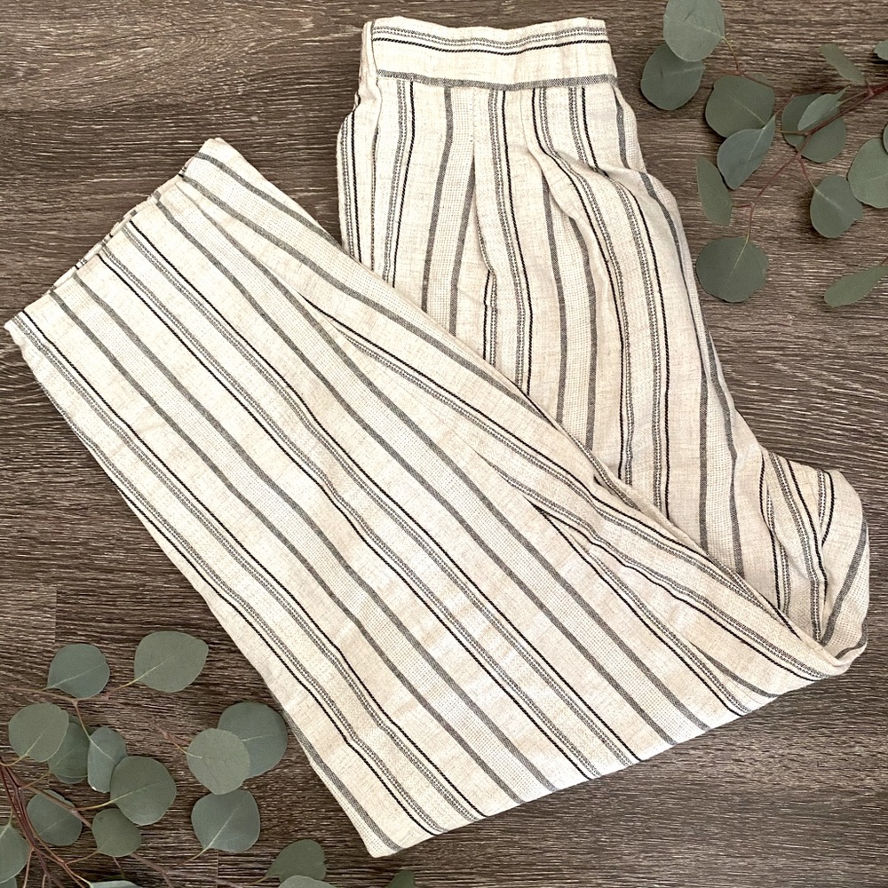Worthington Striped Linen Pants
